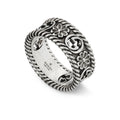Double Gucci Interlocking Gucci Flowers Ring