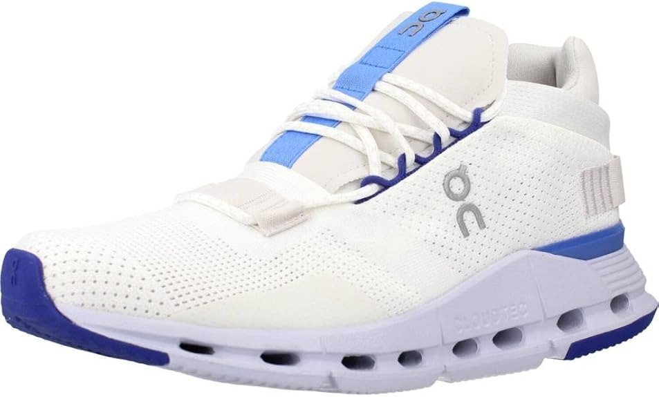 On Cloudnova Undyed White Lifestyle Sneakers