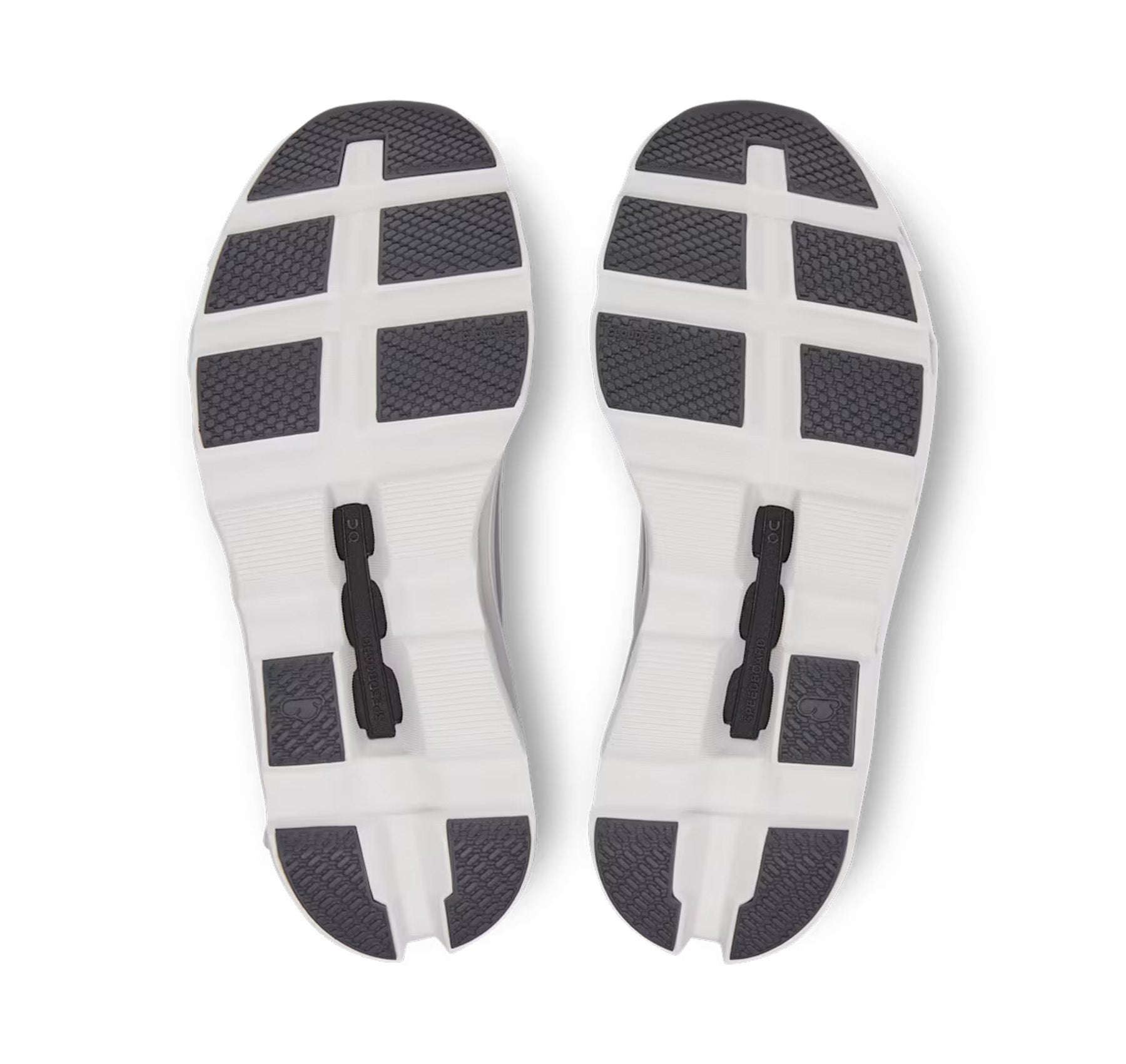 On Men's Cloudmonster All White Running Shoes