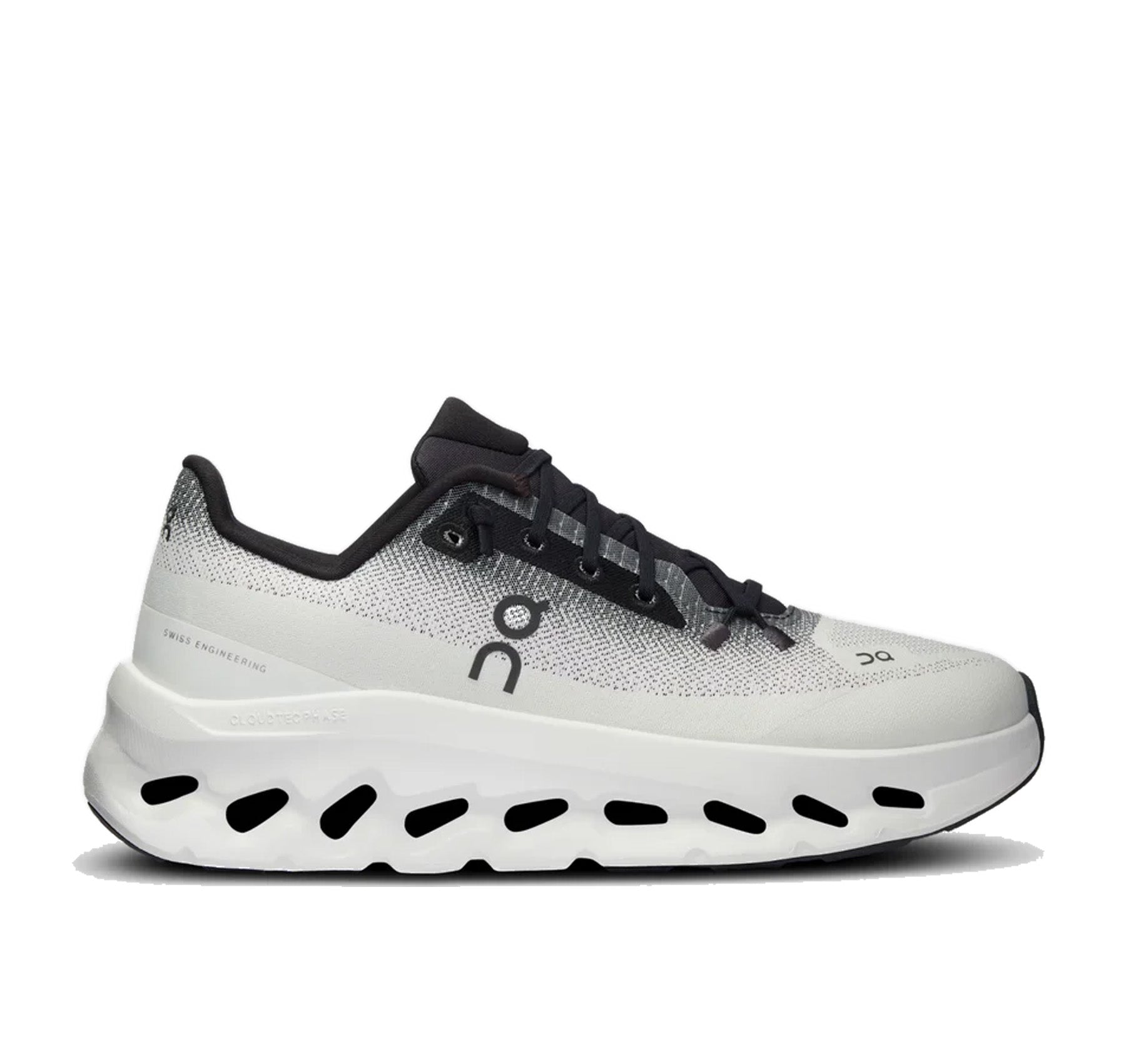 On Women's Cloudtilt Black/Ivory Lifestyle Sneakers