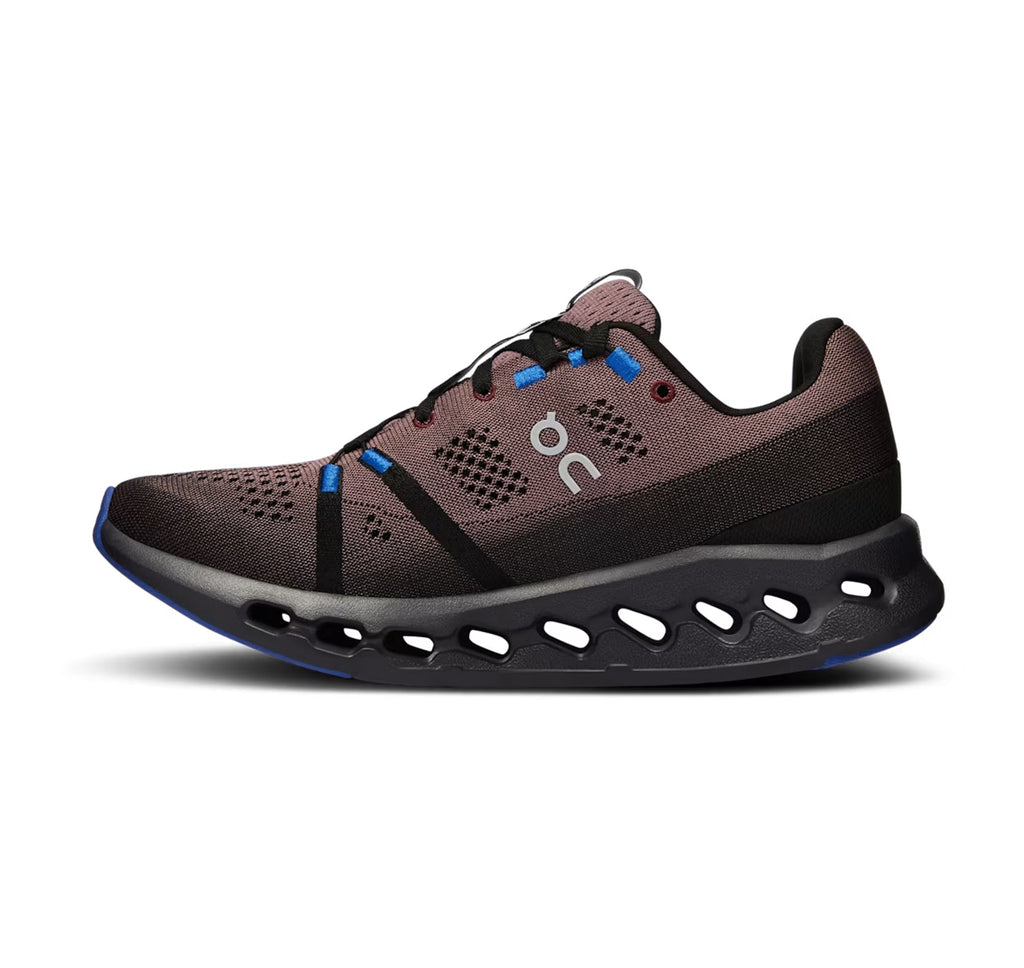 On Women's Cloudsurfer Black/Cobalt Running Shoes