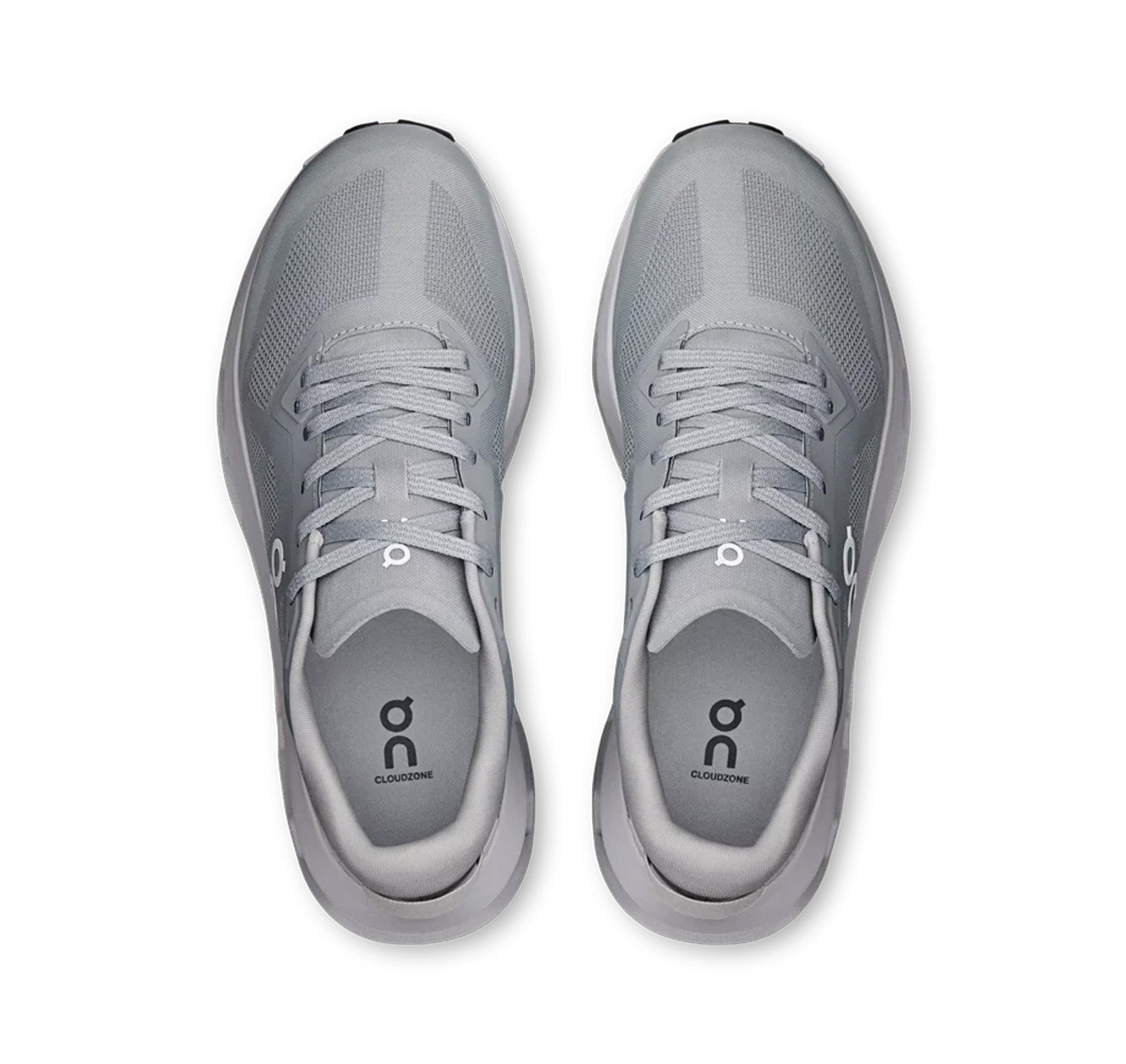 On Women's Cloudzone Alloy/Rock Lifestyle Sneakers