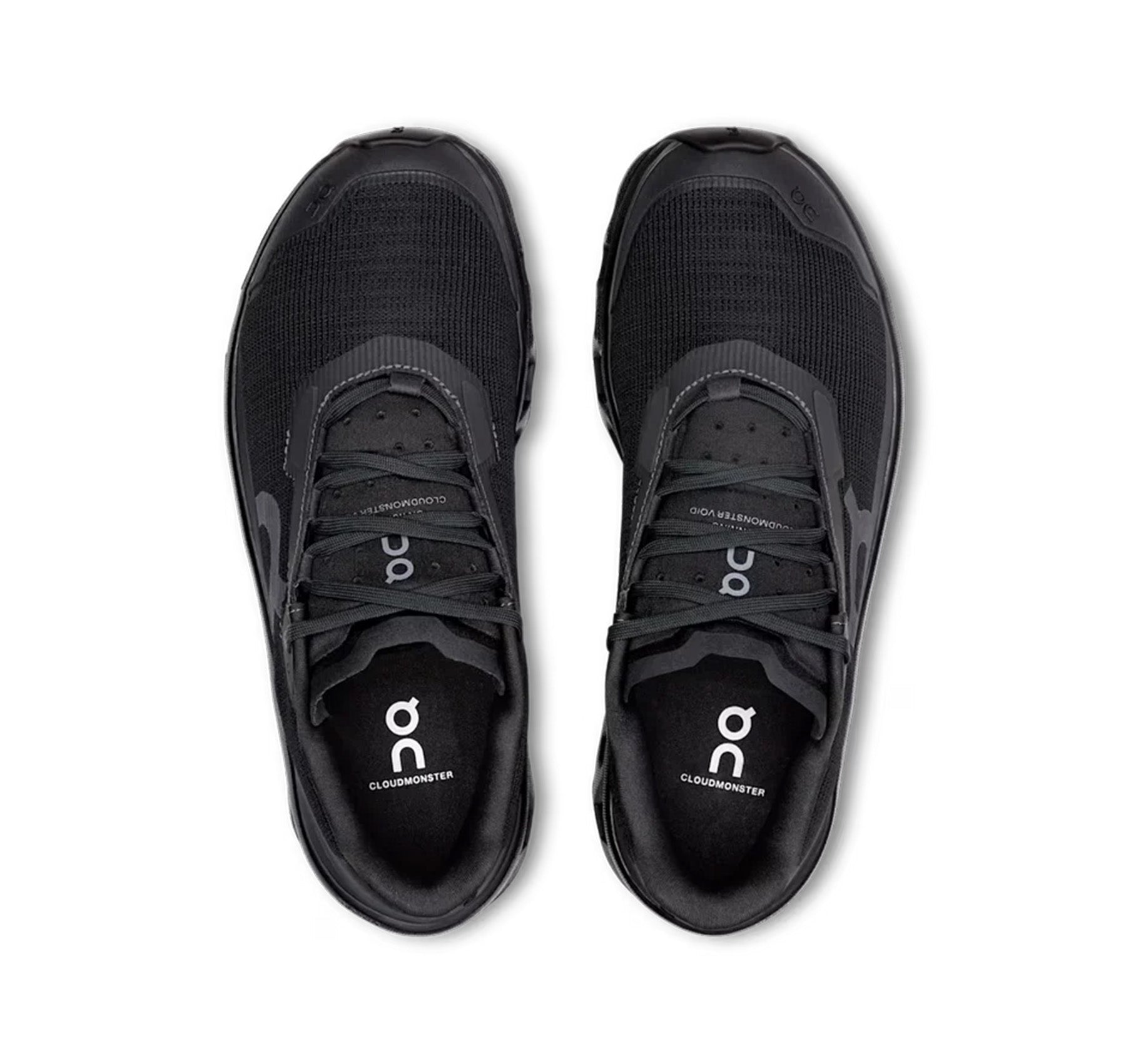 On Women's Cloudmonster Void Black Running Shoes