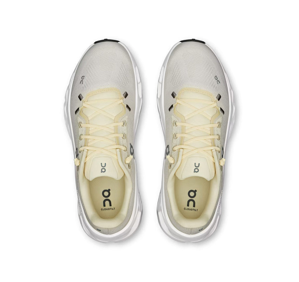 On Women's Cloudtilt Castor/Pearl Lifestyle Sneakers