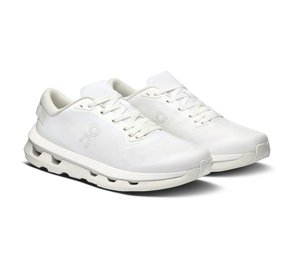 On Women's Cloudzone White Lifestyle Sneakers