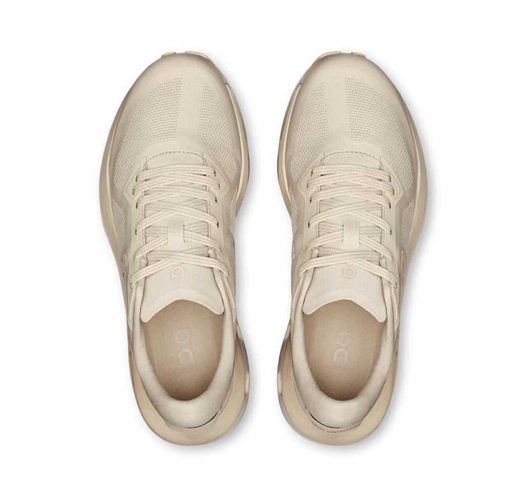 On Women's Cloudzone Pearl/Truffle Lifestyle Sneakers