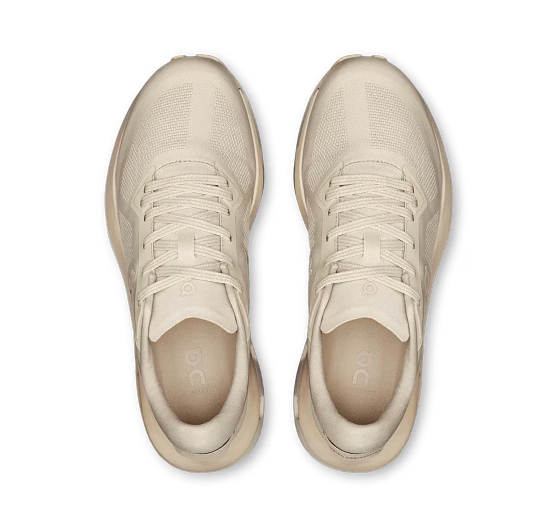 On Women's Cloudzone Pearl/Truffle Lifestyle Sneakers